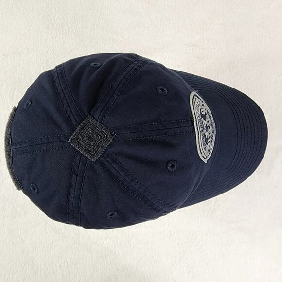 5.11 Tactical Cap Unisex One Size Black with White Logo Flag Bearer Snapback Cap - Picture 7 of 12